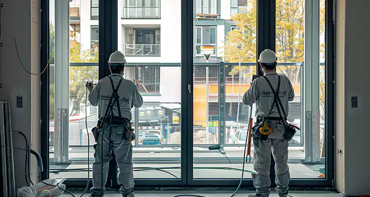 French Glass Panel Doors Repair in Greenacres, FL