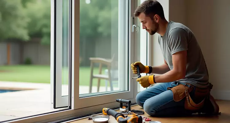 Squeaky Sliding Patio Doors in Greenacres, FL