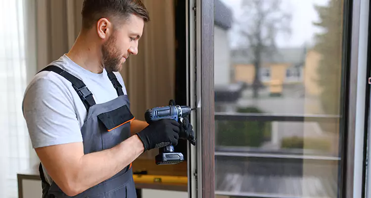Sliding Screen Door Handle Repair in Greenacres, FL