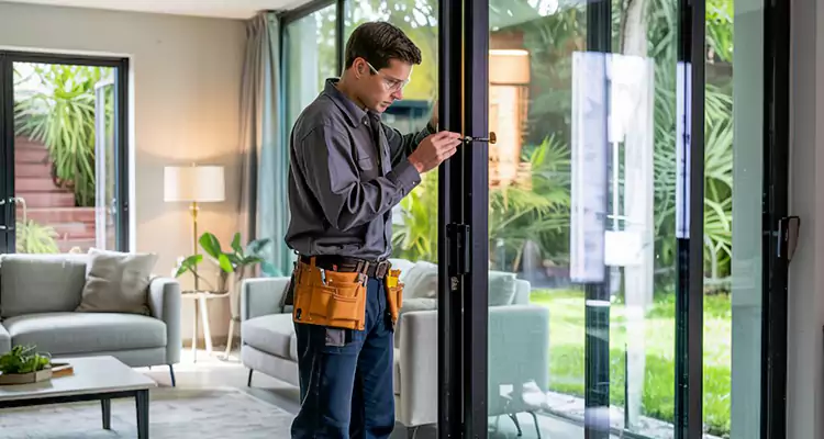 Sliding Door Jamb Lock Repair in Greenacres, FL
