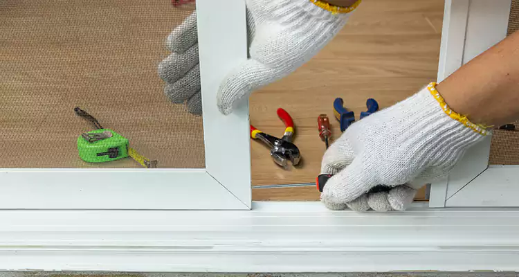 Sliding Glass Door Off Rails Repair in Greenacres, FL