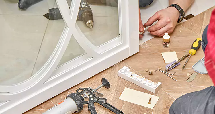 Interior Patio Door Casing Repair in Greenacres, FL